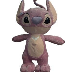 Disney Baby Angel Plush Lilo and Stitch Pink Alien Stuffed Toy